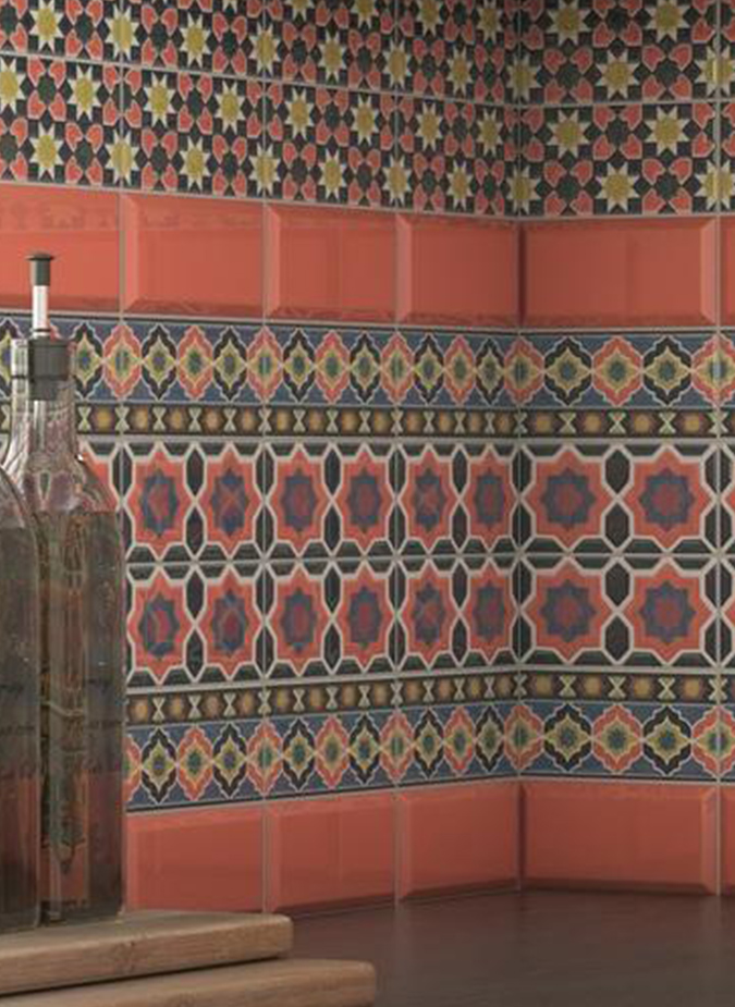 Керамическая плитка Kerama Marazzi Декор Алькасар 7,4х15 - изображение 2