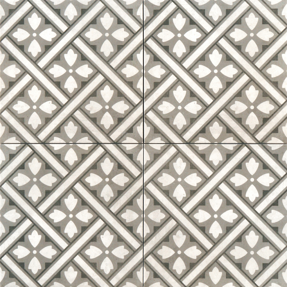 Керамогранит Creto Laurent серый 18,6х18,6 - изображение 4