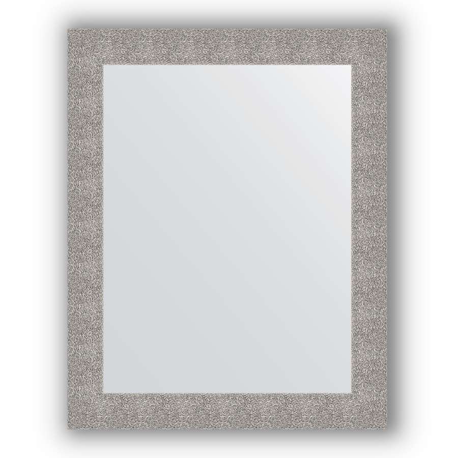 Зеркало в багетной раме Evoform Definite BY 3279 80 x 100 см, чеканка серебряная 