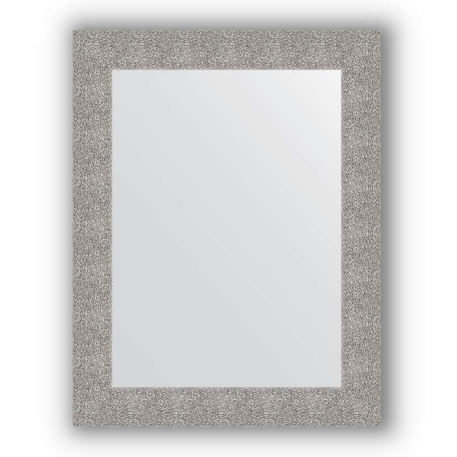 Зеркало в багетной раме Evoform Definite BY 3183 70 x 90 см, чеканка серебряная 