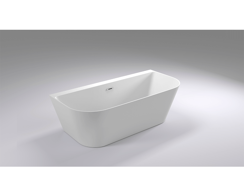 Акриловая ванна Black&White Swan 115SB00, 170x80 см, белая