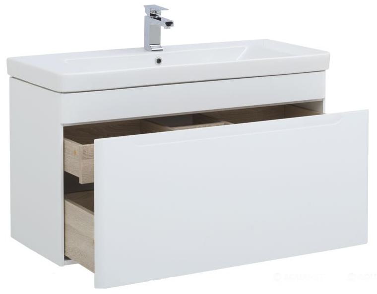 Комплект мебели для ванной Aquanet София 105 белый