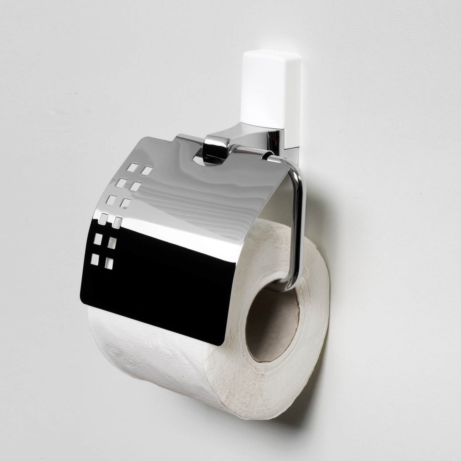 Держатель туалетной бумаги Wasserkraft Leine K-5000 WHITE, K-5025WHITE