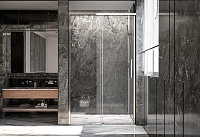 Душевая дверь Veconi Premium Trento PTD-40CH, 120х200, хром, стекло прозрачное1