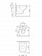 Унитаз подвесной Am.Pm Like C801700SC белый с сиденьем с микролифтом - 8 изображение