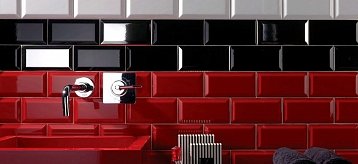 Плитка «кабанчик» для ванной комнаты: оригинальные идеи