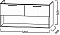 Тумба с раковиной Jacob Delafon Odeon Rive Gauche 120 см EB2555-N14 серый антрацит - изображение 3