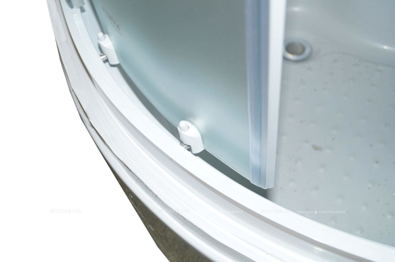 Душевая кабина Parly Bianco Эконом 90х90 см EBM92 стекло матовое - 4 изображение