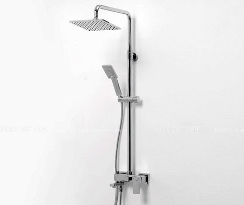 Душевая стойка WasserKRAFT A17701 для ванны и душа, хром - изображение 3