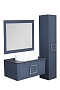 Зеркало La Fenice Cubo 100 см FNC-02-CUB-BG-100-80 с подсветкой, синее матовое - 2 изображение