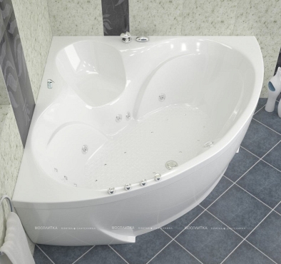 Акриловая ванна Triton Сабина 160x160 см - 3 изображение