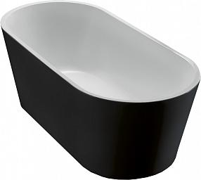Акриловая ванна BelBagno 180х80 см BB71-1800-NERO-W0 без перелива, черный