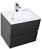Комплект мебели для ванной Aquanet Алвита 60 серый антрацит - изображение 6