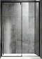 Душевая дверь Vincea Lugano VDS-1L120CLB-1 120 см черный, стекло прозрачное, Easy Clean