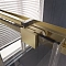 Душевая дверь Veconi Premium Trento PTD-30G, 120х200, золото, стекло прозрачное - изображение 6
