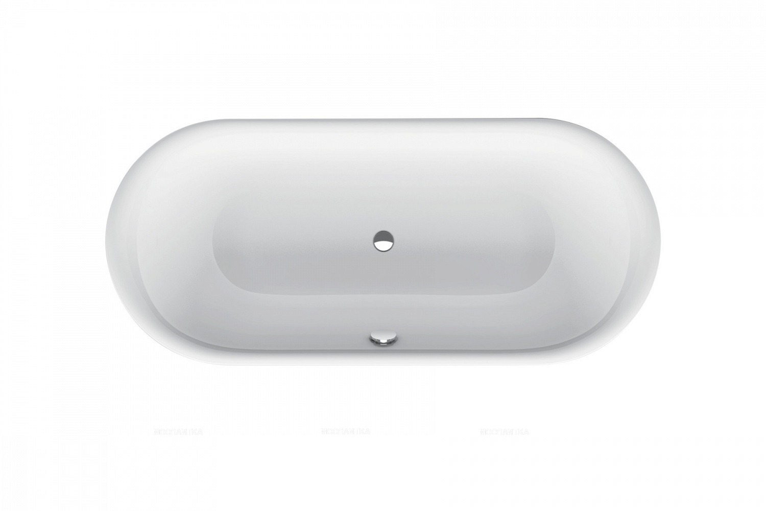 Стальная ванна Bette Lux Oval 190x90 см, 3467-000PLUS с покрытием Glasur® Plus - изображение 2