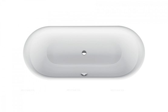 Стальная ванна Bette Lux Oval 190x90 см, 3467-000PLUS с покрытием Glasur® Plus - 2 изображение