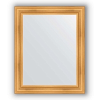 Зеркало в багетной раме Evoform Definite BY 3283 82 x 102 см, травленое золото