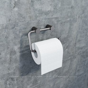 Держатель туалетной бумаги Iddis Petite PETGM00i43 графитовый - 2 изображение