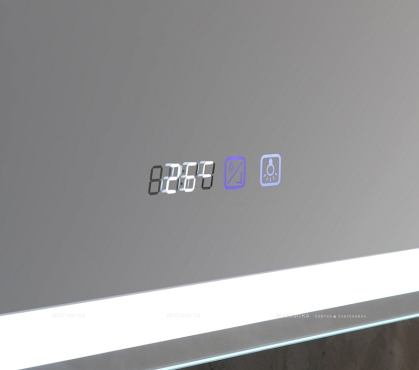 Зеркальный шкаф Azario Фиджи 50 см LED-00002361 с подсветкой - 3 изображение
