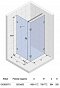 Душевой уголок прямоугольный Riho Scandic M204 120x80 см - изображение 3