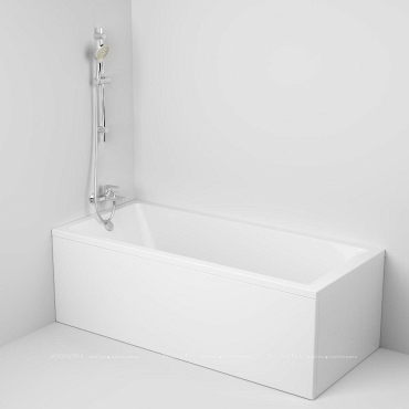 Акриловая ванна 180х80 см Am.Pm Gem W93A-180-080W-A белая - 2 изображение