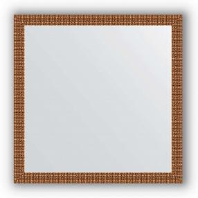 Зеркало в багетной раме Evoform Definite BY 3227 71 x 71 см, мозаика медь