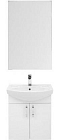 Комплект мебели для ванной Aquanet Ирис 60 2 фасада - 2 изображение