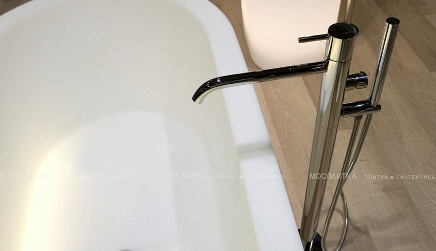 Смеситель Antonio Lupi Ayati AY903LU напольный для ванны, цвет полированная сталь - изображение 3