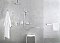 Термостат Hansgrohe ShowerSelect черный/хром для душа - 3 изображение