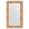Зеркало в багетной раме Evoform Definite BY 3315 82 x 142 см, травленое золото 
