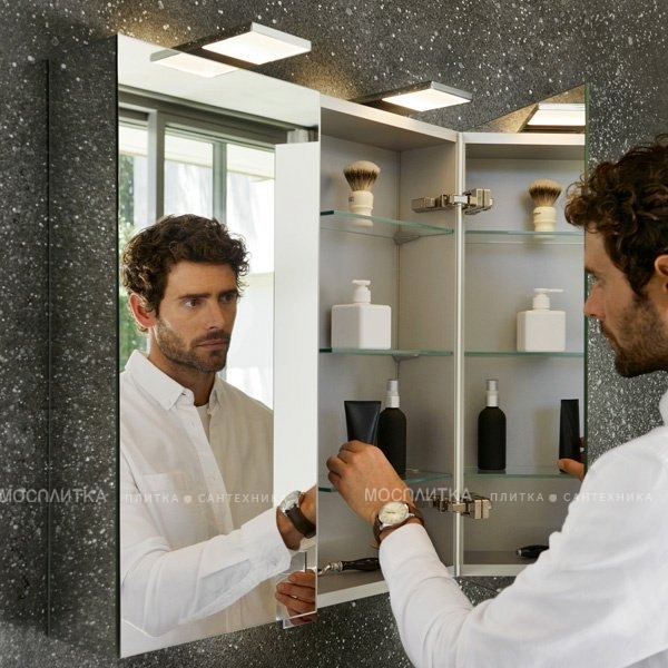 Зеркальный шкаф Keuco Royal 15 65*72*15 см, 14402 171301 - изображение 6