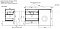 Тумба с раковиной Эстет Dallas Luxe 130 ФР-00002222 левая подвесная 2 ящ - изображение 7