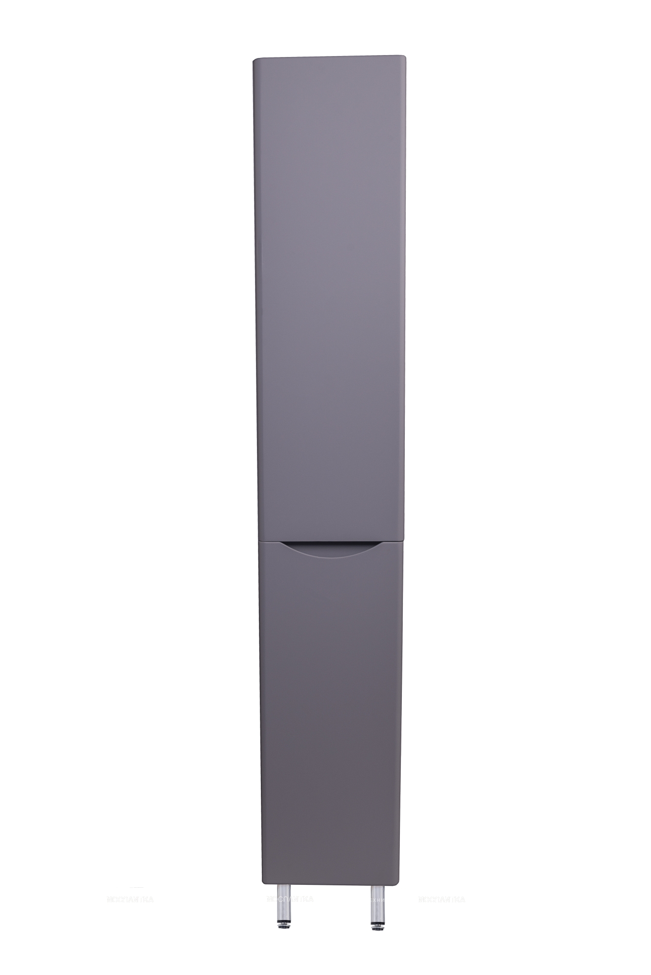 Шкаф-пенал Style Line Бергамо 30 см Plus правый СС-00002330 люкс антискрейтч серый - изображение 6
