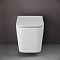 Комплект подвесной безободковый унитаз Ceramica Nova Cubic Rimless CN1806 36 x 53 x 37 см с сиденьем Soft Close + инсталляция Am.Pm ProI 012704 - изображение 4