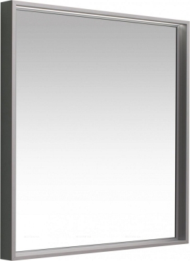 Зеркало De Aqua Алюминиум 8075 AL603080S 80 x 75 см с Led подсветкой - 4 изображение
