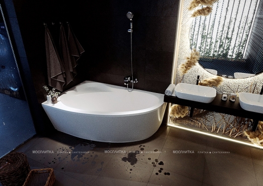 Акриловая ванна Aquatek Фиджи 170х110 см FID170-0000005, белый - 3 изображение