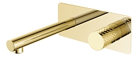 Смеситель Boheme Stick 125-GG для раковины, gold diamond gold1