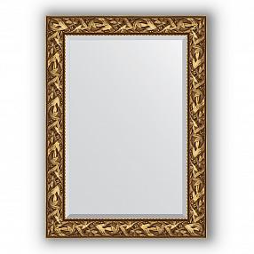 Зеркало в багетной раме Evoform Exclusive BY 3467 79 x 109 см, византия золото