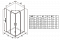 Душевая дверь Ravak Blix Slim BLSRV2K-120 блестящий+Transparent X1XMG0C00Z1 - изображение 2