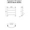 Полотенцесушитель водяной Тругор 45,4х60,6 Приоритет1/нп6040, хром - 2 изображение