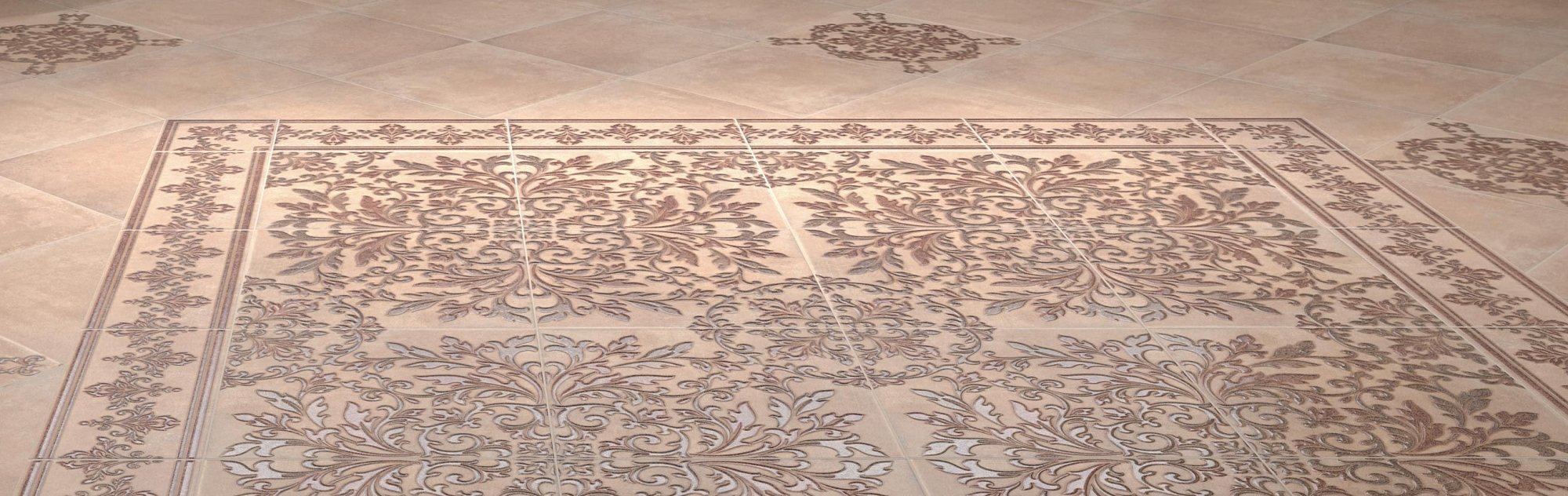 Керамическая плитка Kerama Marazzi Декор Честер светлый 30,2х30,2 - изображение 4