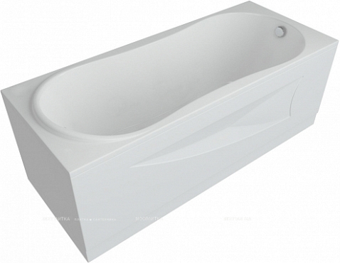 Акриловая ванна Aquatek Афродита 170х70 см AFR170-0000054, белый - 2 изображение