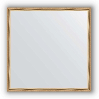 Зеркало в багетной раме Evoform Definite BY 0657 68 x 68 см, витое золото