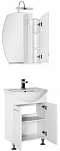 Комплект мебели для ванной Aquanet Моника 60 белый - изображение 2