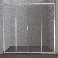Душевая дверь BelBagno Unique 170х190 см UNIQUE-BF-2-170/200-C-Cr профиль хром стекло прозрачное