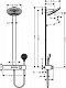 Душевая стойка Hansgrohe Pulsify Showerpipe 260 2jet 24240670 с термостатом, матовый чёрный - изображение 2