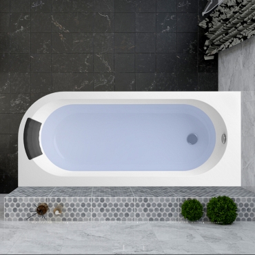 Акриловая ванна Lavinia Boho Art II, 170x72,5 см. левая, 36359H0C - 4 изображение
