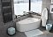 Акриловая ванна Vagnerplast SELENA 160x105 Right - 5 изображение