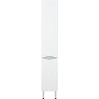 Шкаф-пенал Corozo Омаха 30 см SD-00000968 белый металлик